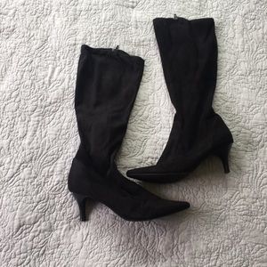 Faux Suede Boots